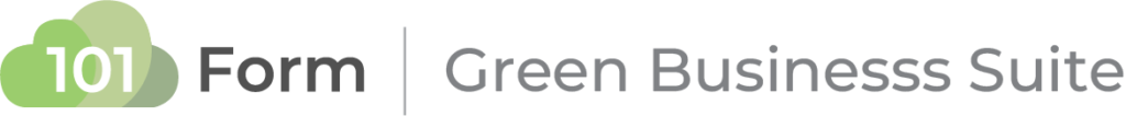 101 Form Green Business Suite Banner with Logo